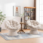 Oversized 360 Swivel Accent Chair for Living Room Bedroom