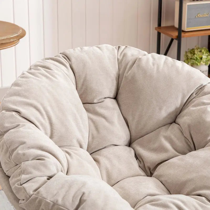 Oversized 360 Swivel Accent Chair for Living Room Bedroom