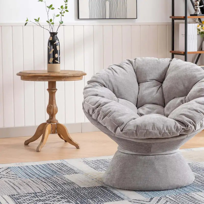 Oversized 360 Swivel Accent Chair for Living Room Bedroom