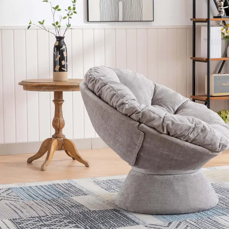 Oversized 360 Swivel Accent Chair for Living Room Bedroom