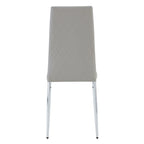 Dining chair, black chair and 6-piece set of