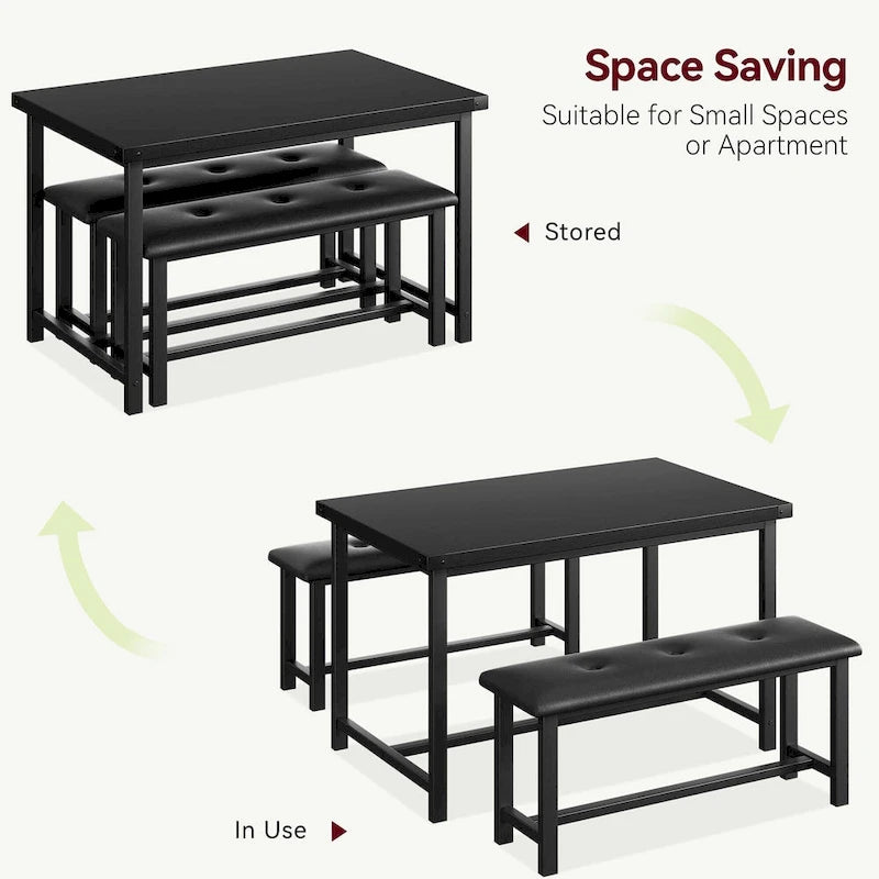Dining Table Set for 4