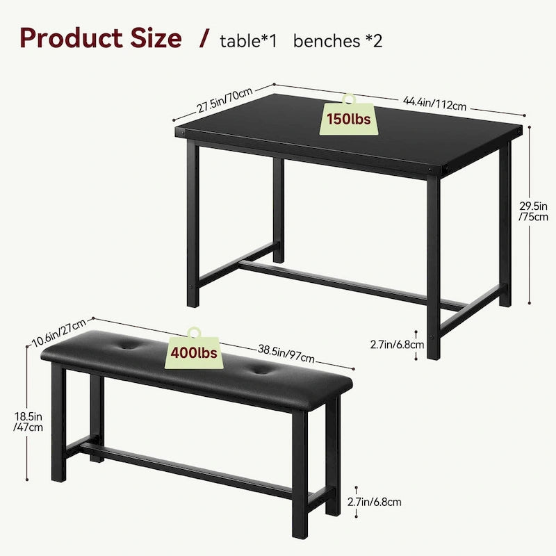 Dining Table Set for 4