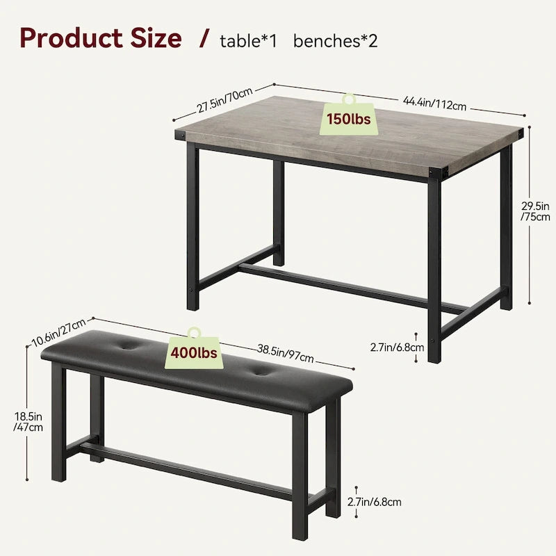 Dining Table Set for 4