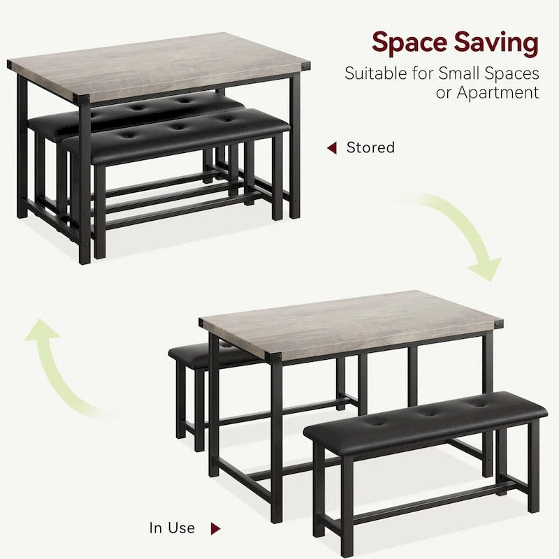 Dining Table Set for 4
