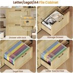 6 Layer File Cabinet Lock Vertical Filing Cabinet Charging Station