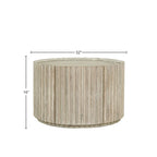 Willow Acacia Round Coffee Table