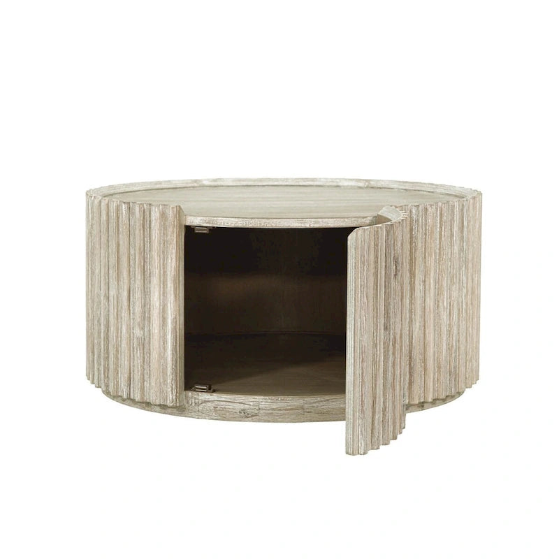 Willow Acacia Round Coffee Table