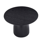Round Dining Table Modern Wood Kitchen Table