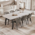 Set of 3/6/9/12 PU Leather Modern Dining Chairs - Comfortable, Easy-to-Clean, Contemporary Design for Kitchen or Dining Room