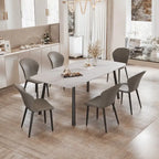 Set of 3/6/9/12 PU Leather Modern Dining Chairs - Comfortable, Easy-to-Clean, Contemporary Design for Kitchen or Dining Room