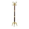 Aluminum Metal Coat Rack - Silver or Gold - Roche River Decor