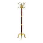 Aluminum Metal Coat Rack - Silver or Gold - Roche River Decor