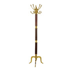 Aluminum Metal Coat Rack - Silver or Gold - Roche River Decor