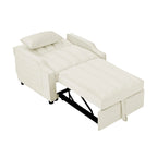 Velvet Pull Out Armchair
