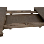 Americana Farmhouse Dusty Taupe Rectangular Table Set with Dining Chairs Various Options