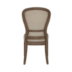 Americana Farmhouse Dusty Taupe Rectangular Table Set with Dining Chairs Various Options
