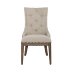 Americana Farmhouse Dusty Taupe Rectangular Table Set with Dining Chairs Various Options