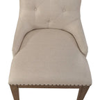 Americana Farmhouse Dusty Taupe Rectangular Table Set with Dining Chairs Various Options