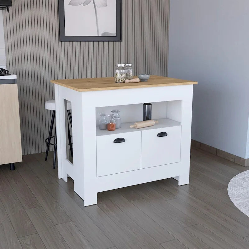 Arlet Sideboard Kitchen Island Storage Cabinet