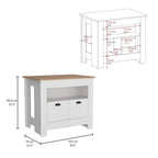Arlet Sideboard Kitchen Island Storage Cabinet