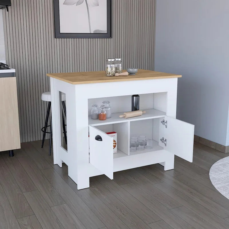 Arlet Sideboard Kitchen Island Storage Cabinet