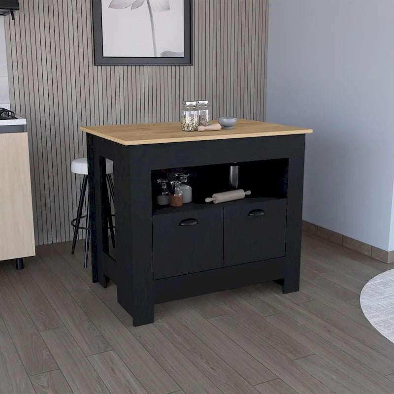 Arlet Sideboard Kitchen Island Storage Cabinet