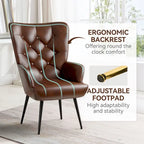 Modern Velvet Fabric Upholstered Chair