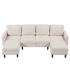 103W U-shaped Cushion Combination Sofa,
